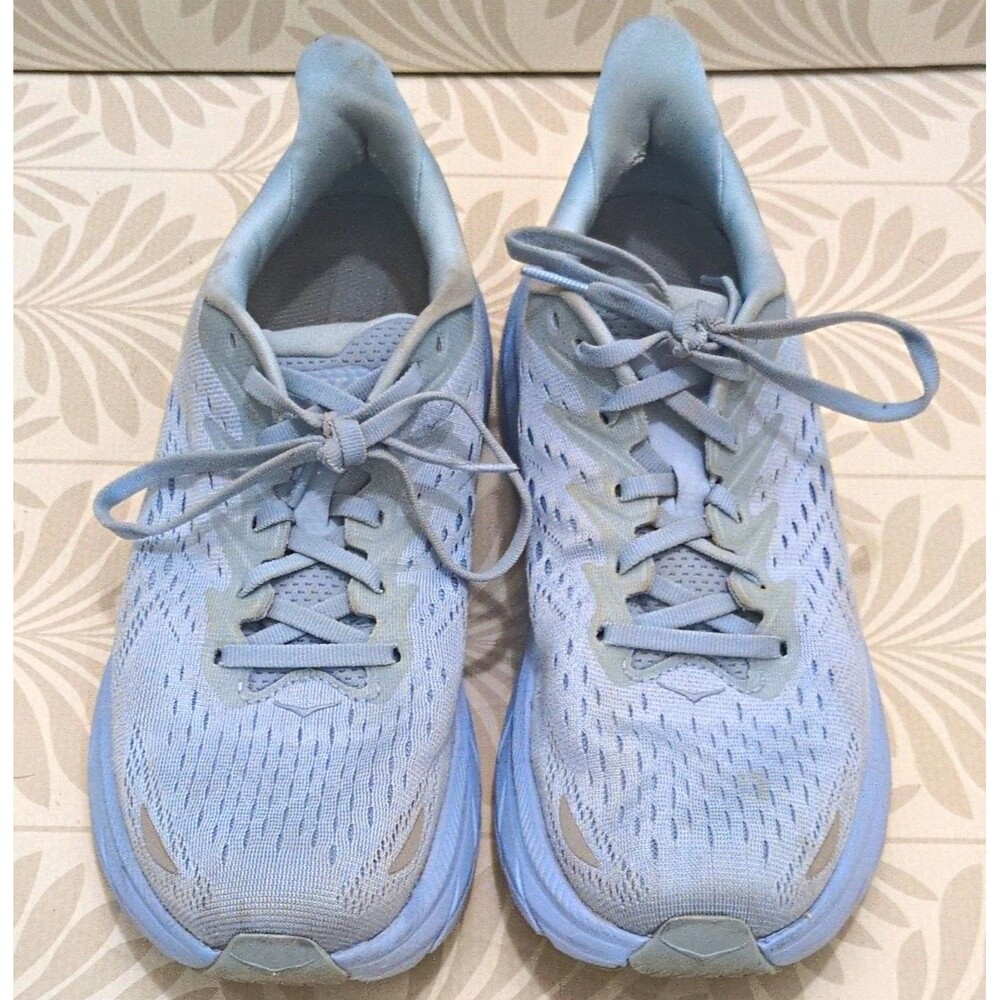 Hoka One One Clifton 8 Summer Song Women’s Lightweight Blue 10B 1119394-SSCA